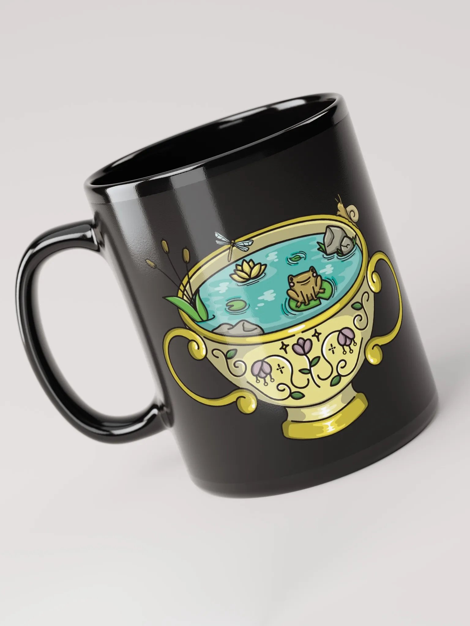 Enchanted Lily Pond Mug product image (3)
