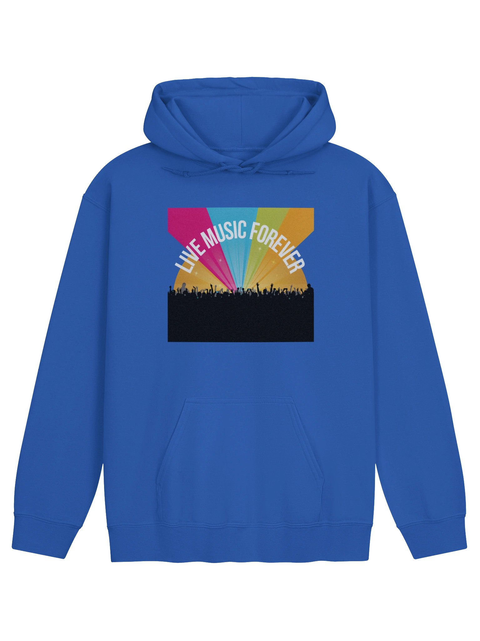 Live Music Forever Rainbow Concert Hoodie product image (5)