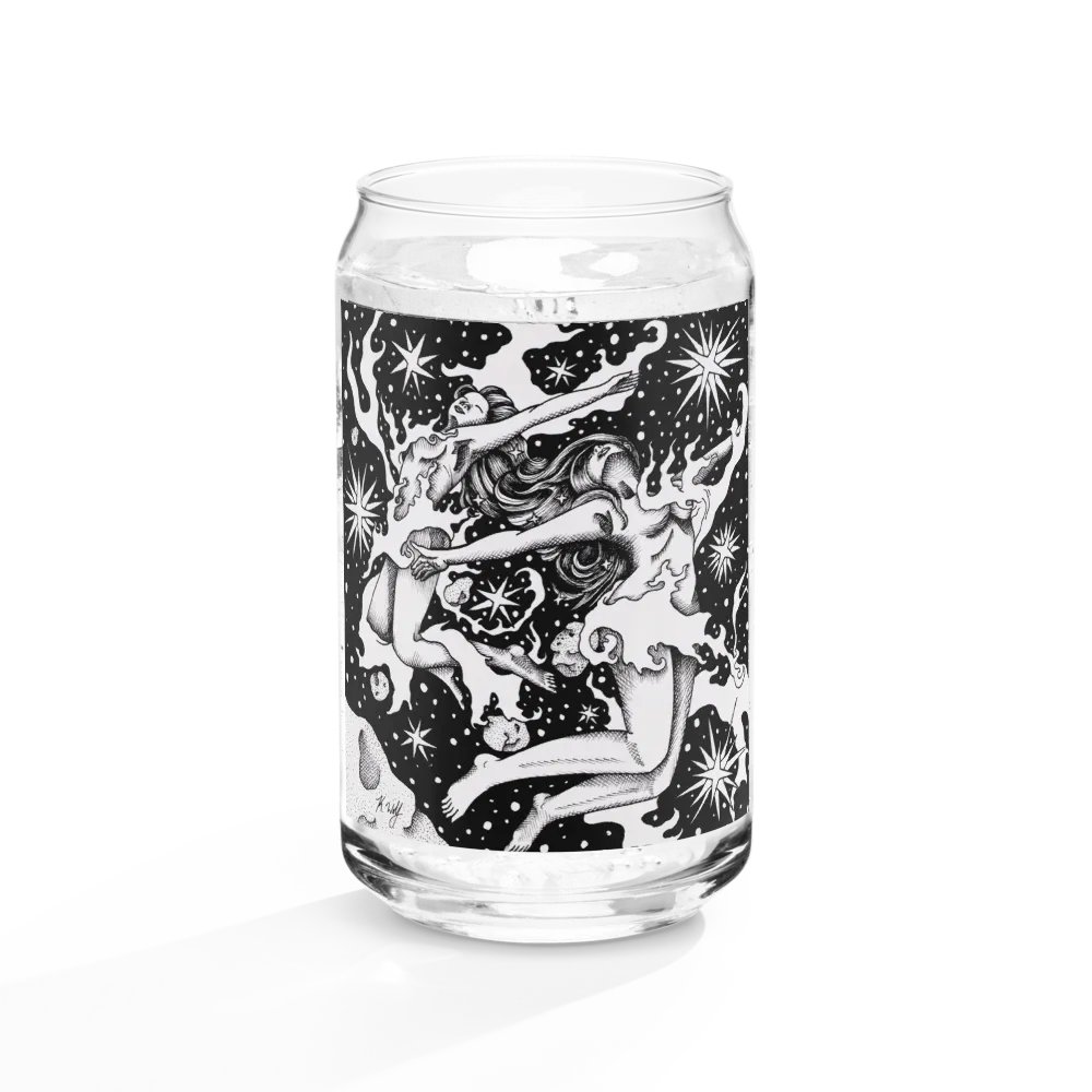 Gemini Zodiac Can-Shaped Glass product image (10)