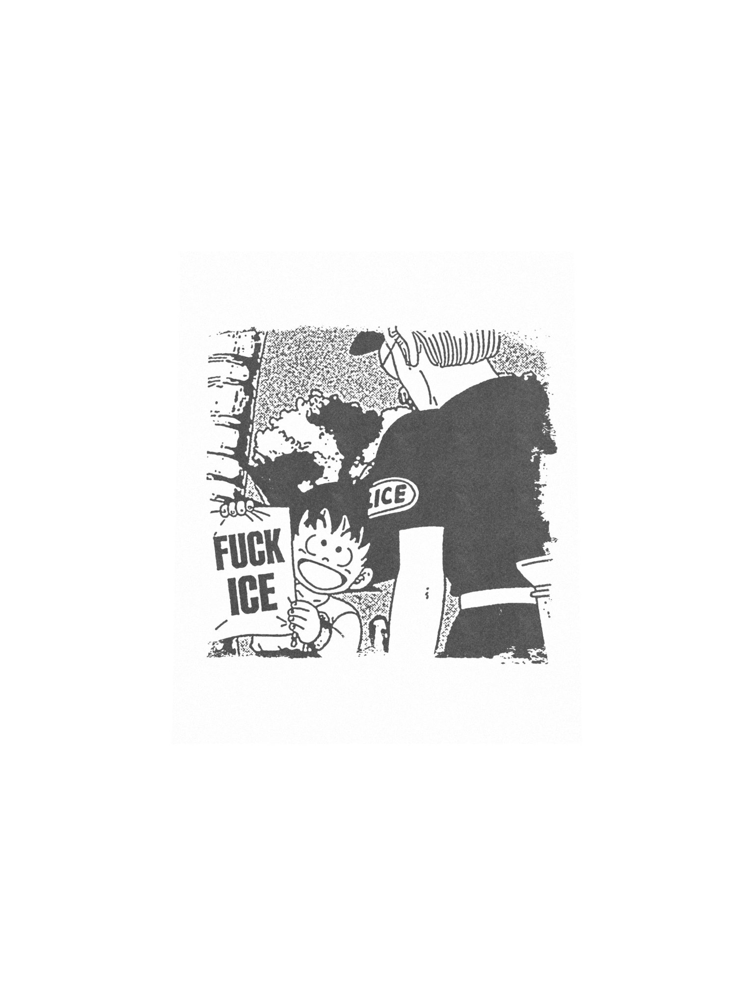 F*CK ICE ! Art Print. product image (4)