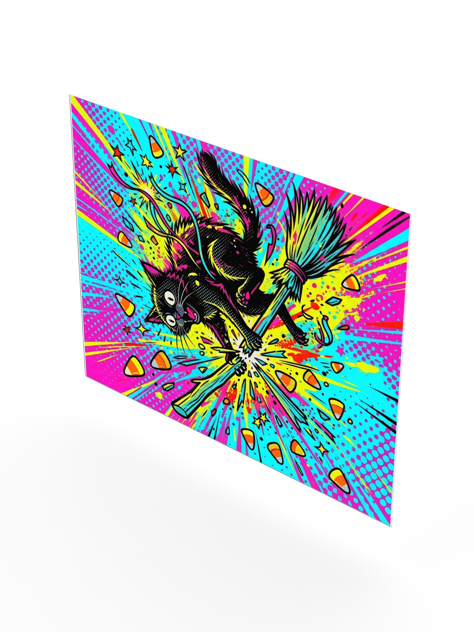 Broom Crash Cat Poster product image (22)