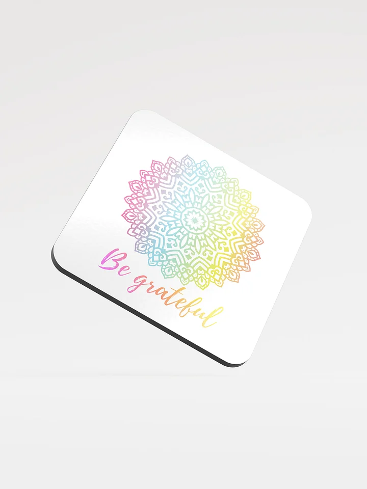 ''Be grateful'' mandala coaster product image (1)