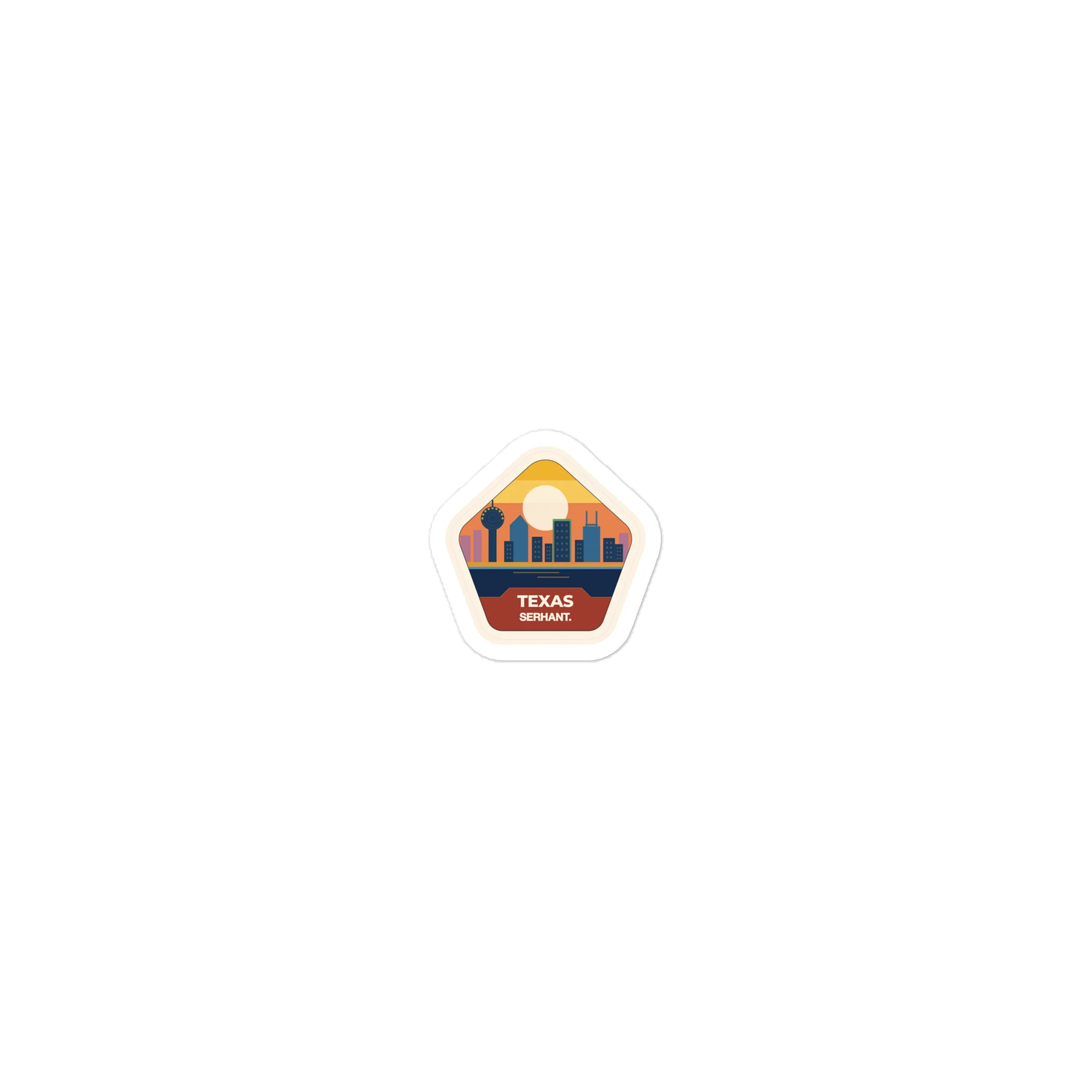 SERHANT. Texas Sticker product image (1)