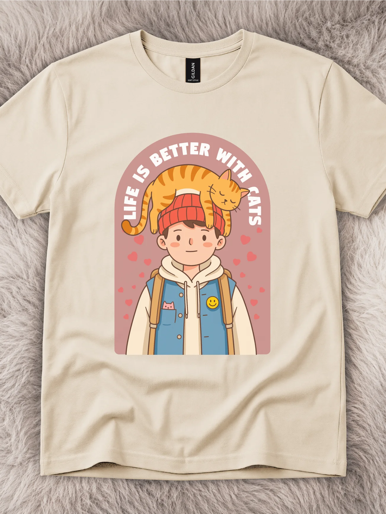 Better with Orange Cat Shirt product image (1)