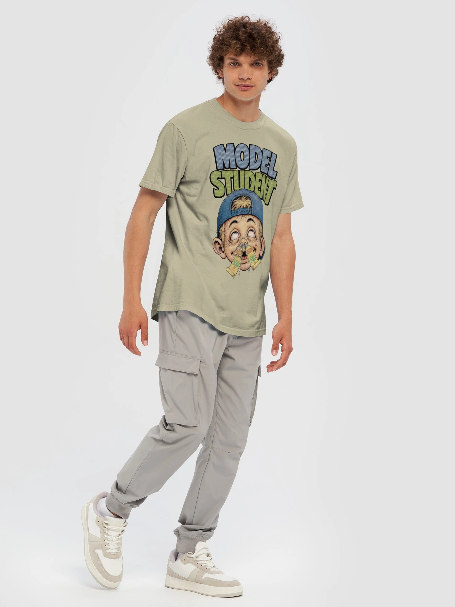 Model Student T-Shirt product image (4)