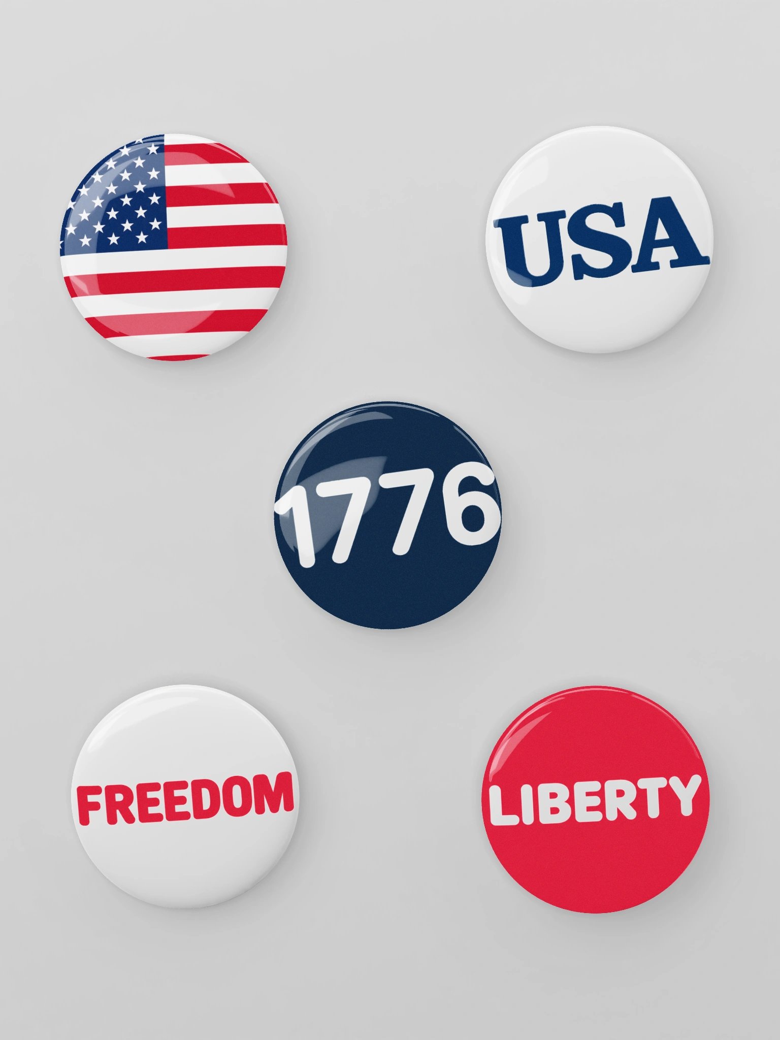 The American Spirit Pin Set product image (1)