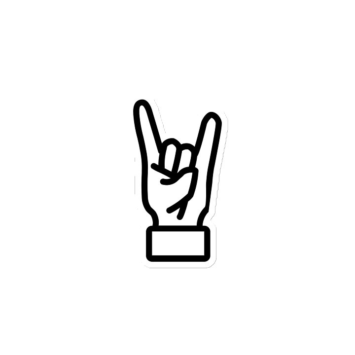 Devil Horns Magnet \m/ product image (2)
