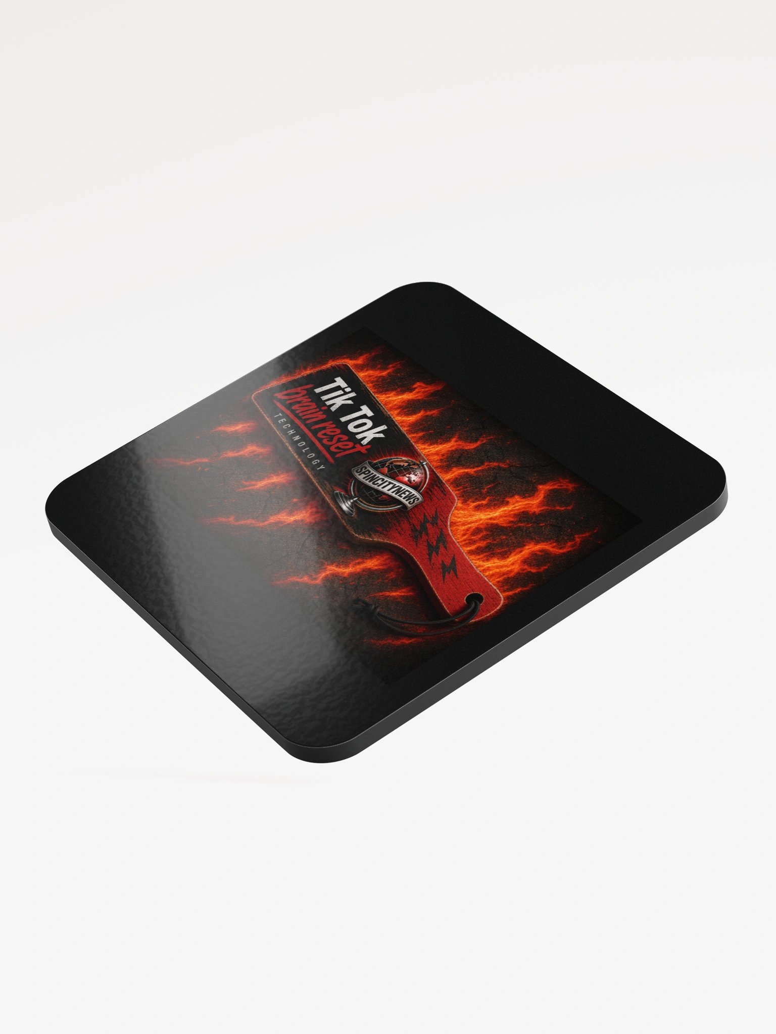 Brain Reset Fire Graphic Coaster product image (3)