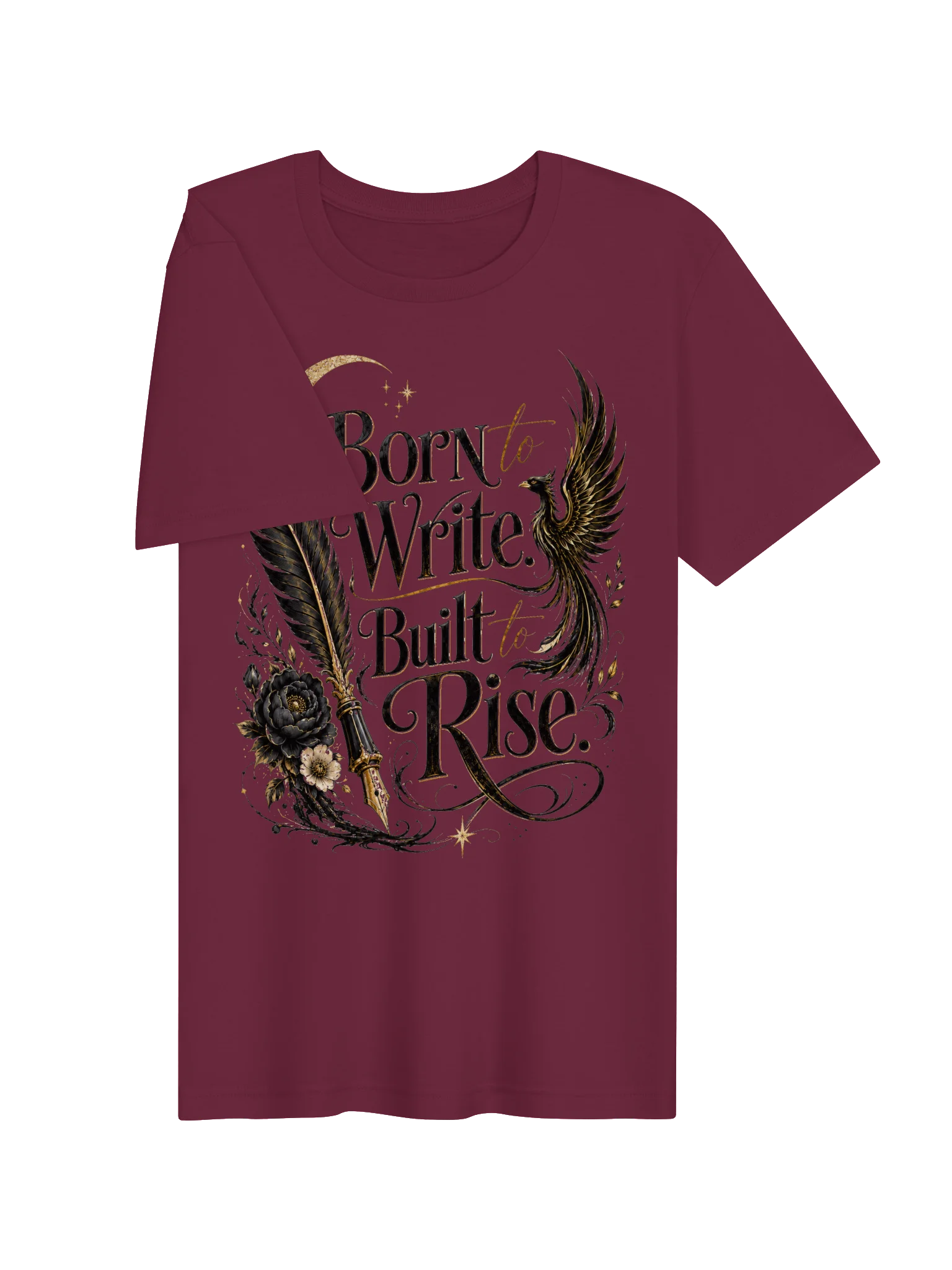 Born to Write. Built to Rise. T-Shirt product image (4)