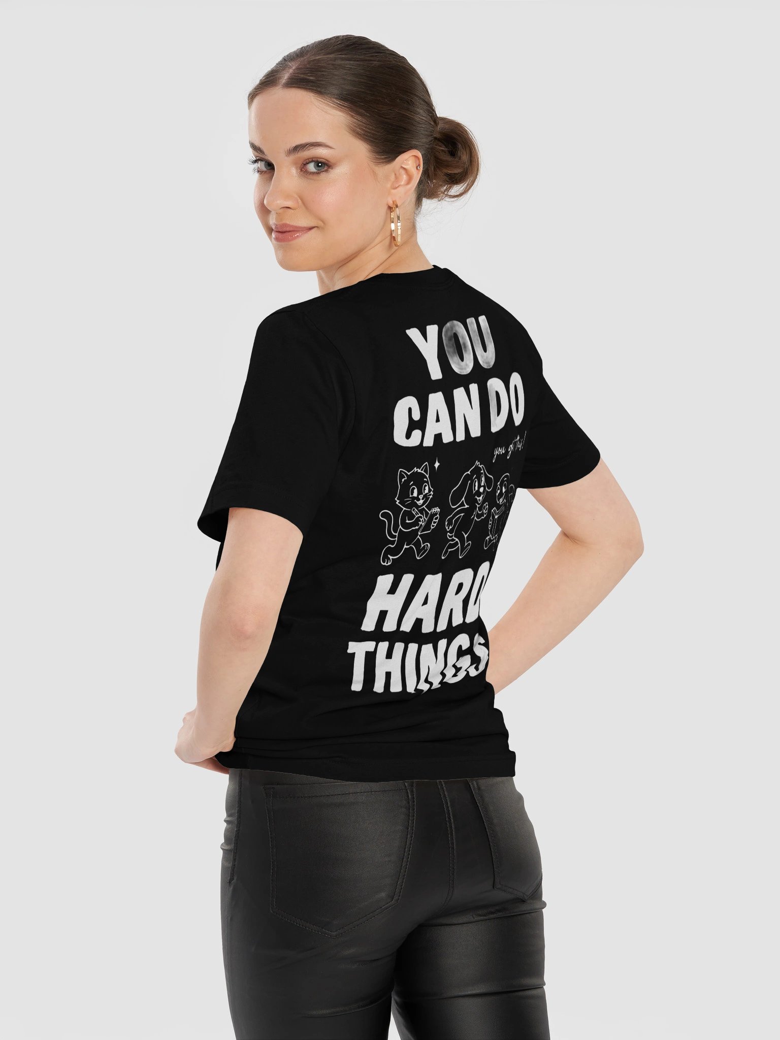 Teacher Shirt You Can Do Hard Things Tee product image (90)