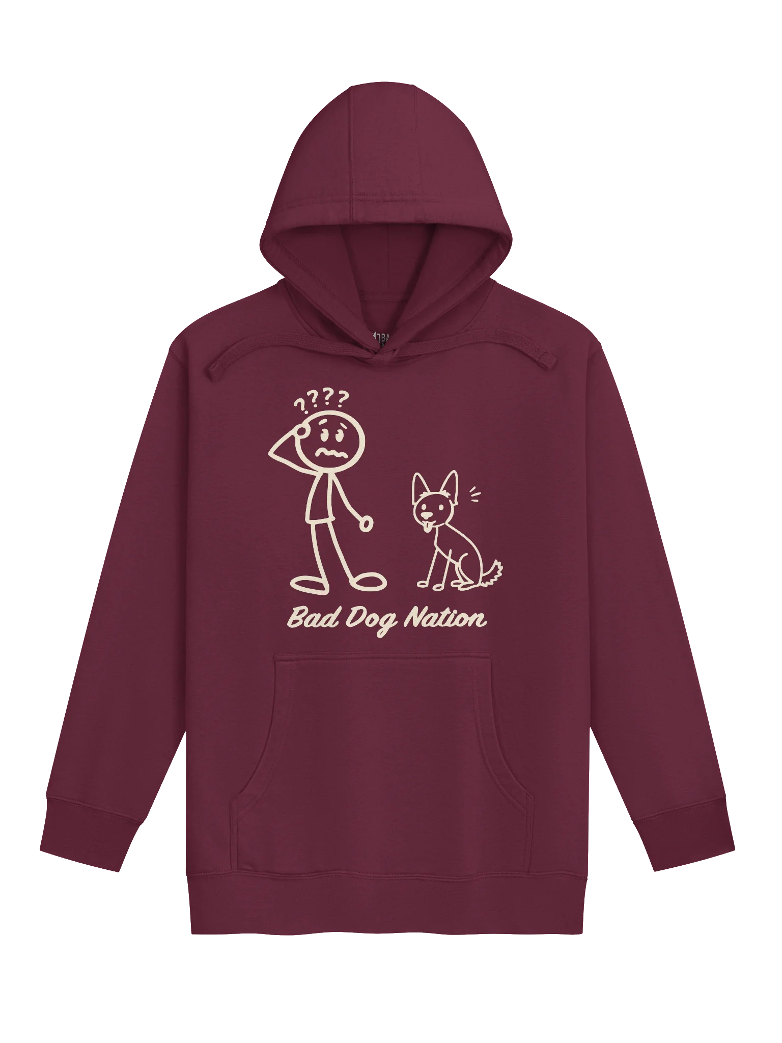 Handler impaired (male dog) - Premium Adult Unisex Hoodie product image (2)