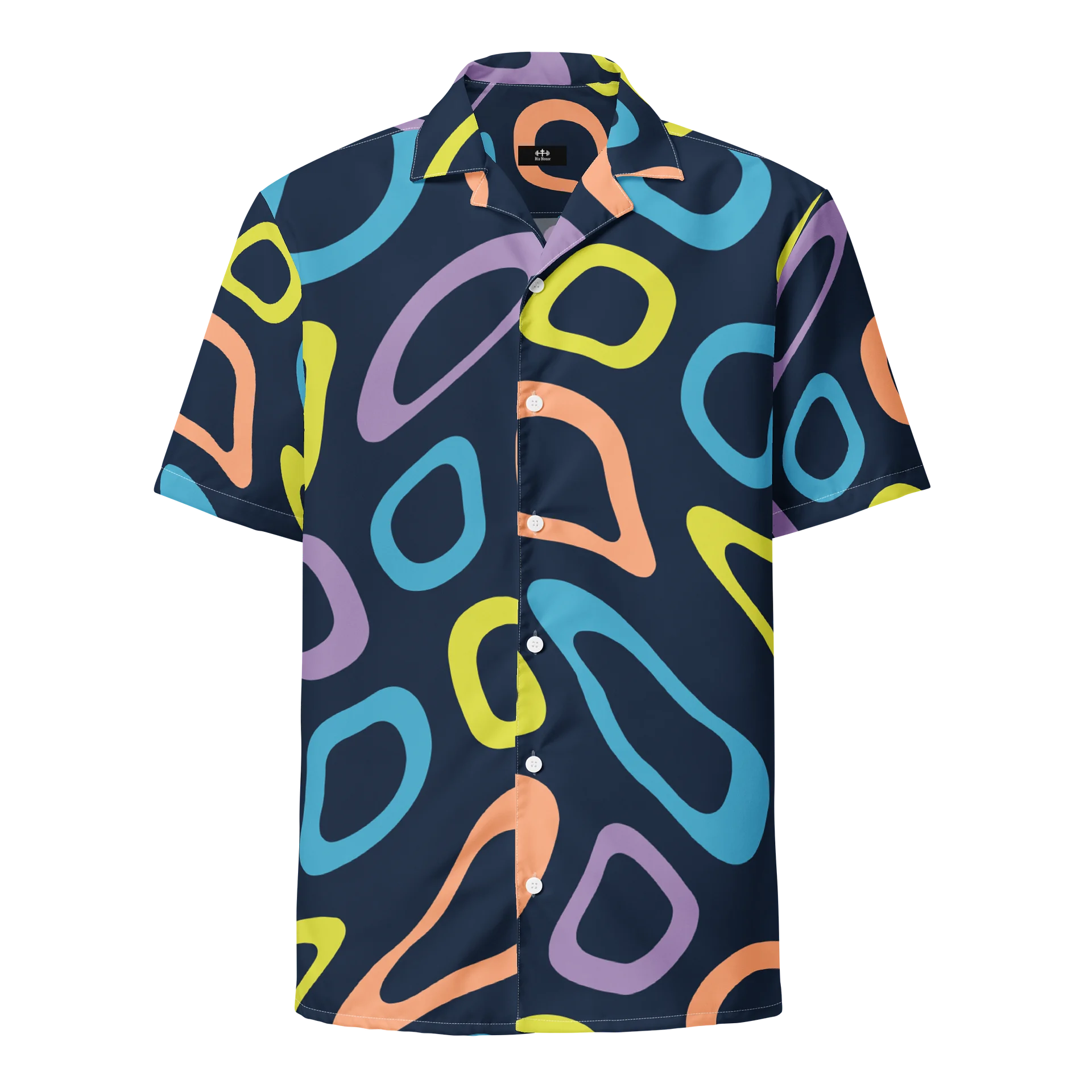 His House Aloha Shirt - Neon Rave product image (4)