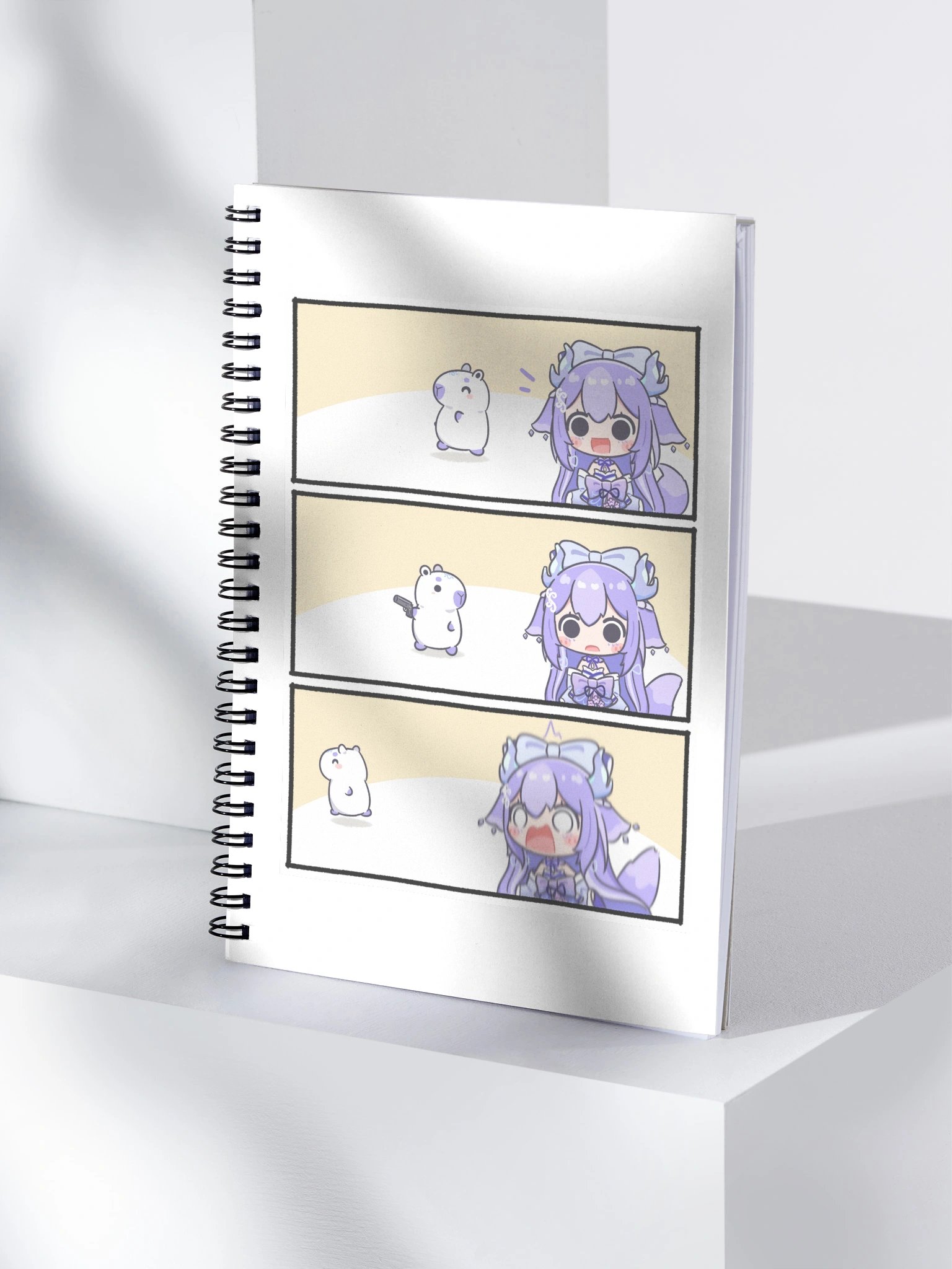 Clapton the Capybara Comic #3 Notebook product image (4)