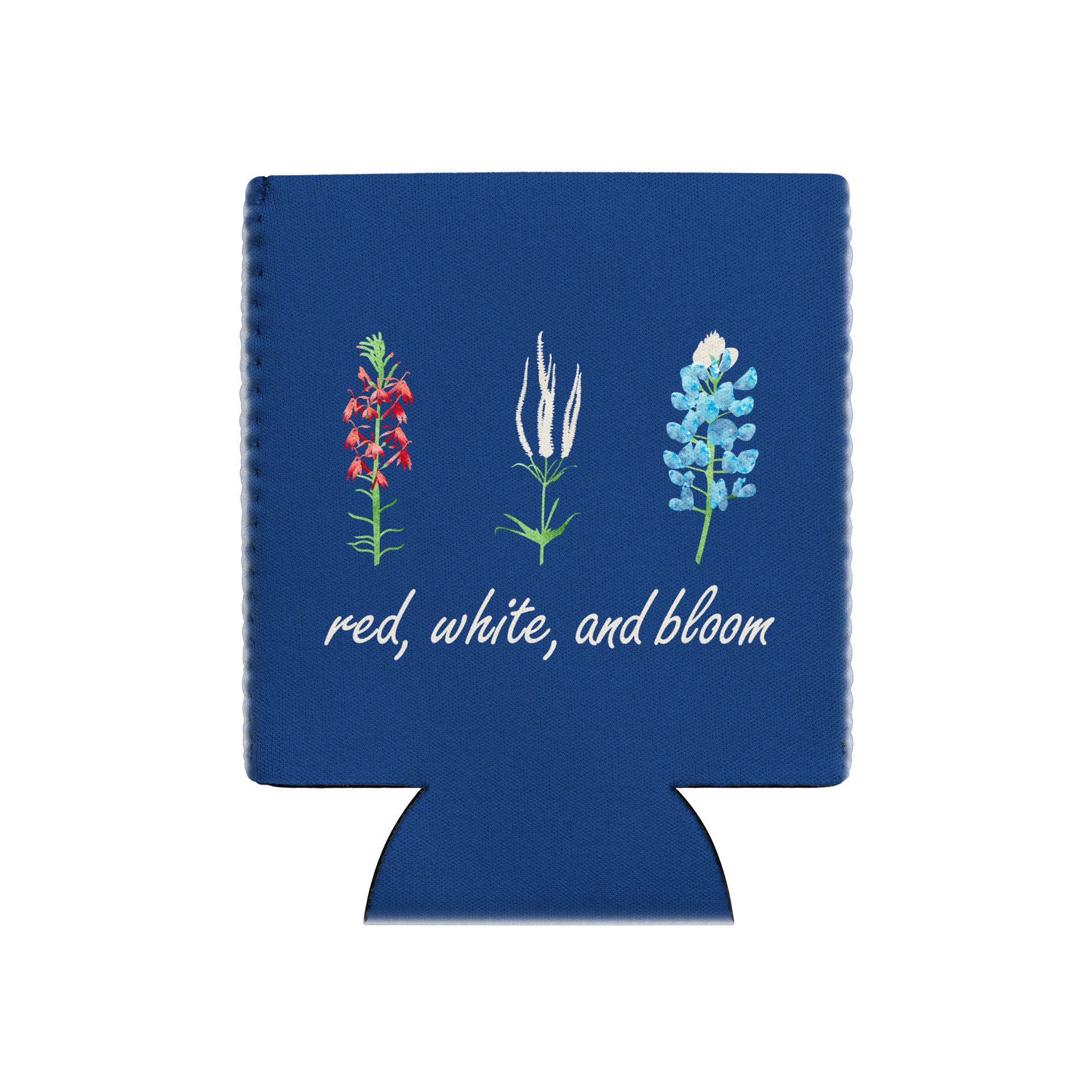 Red, White, and Bloom (Can Coozie) product image (1)