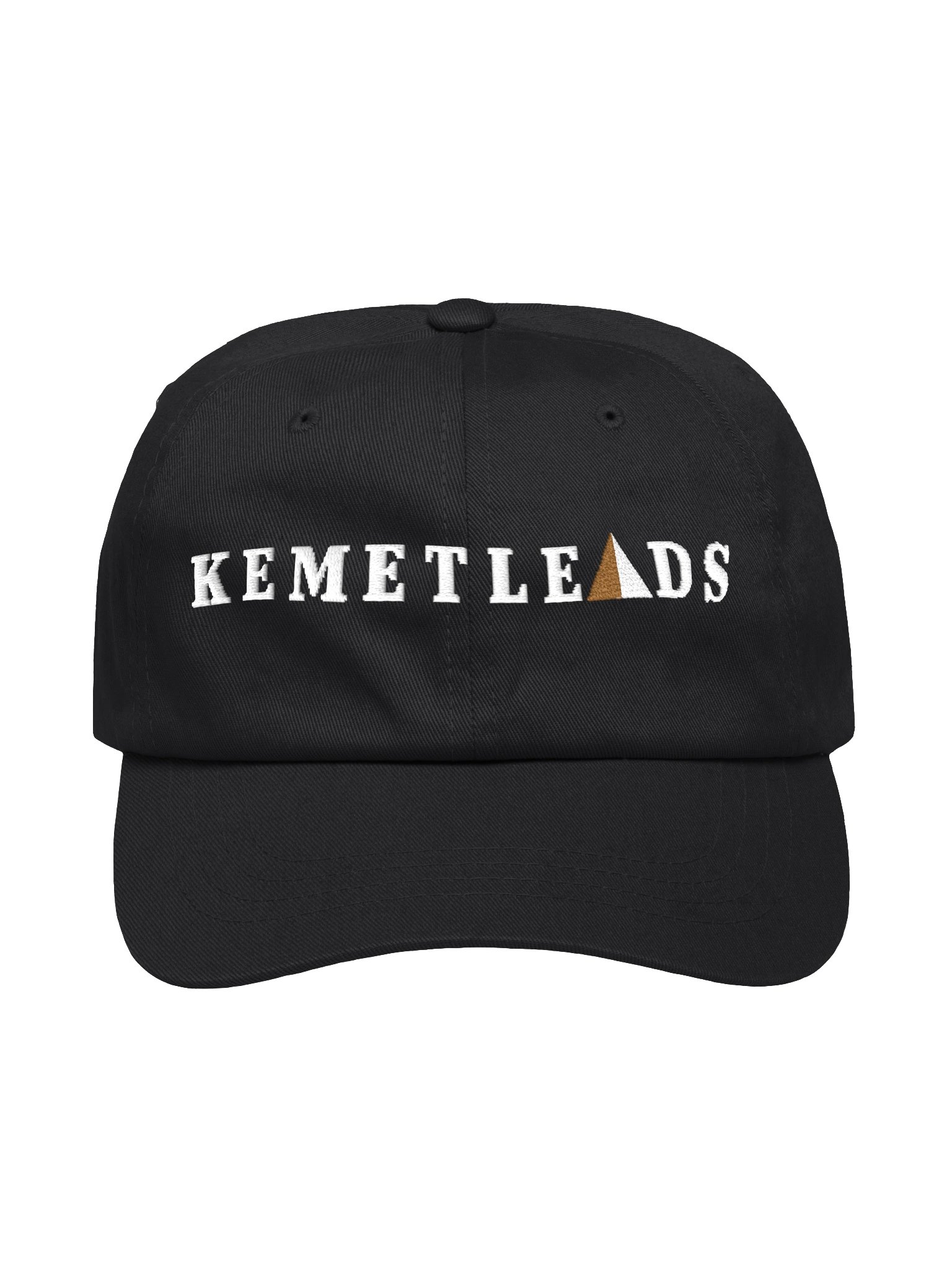 KemetLeads Pyramid Wordmark Dad Hat product image (2)