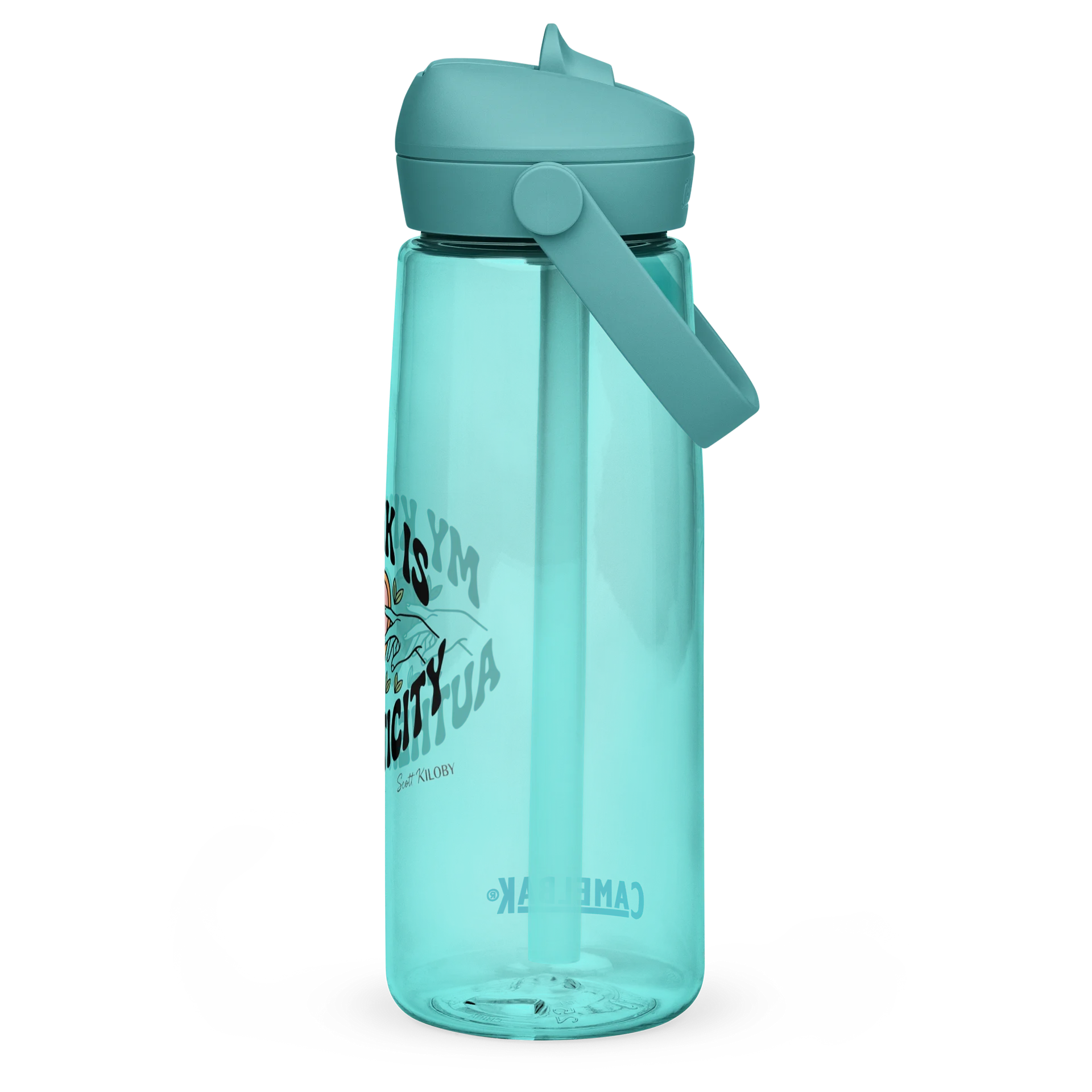 “My Kink Is Authenticity” Cove Flip Straw Water Bottle product image (2)