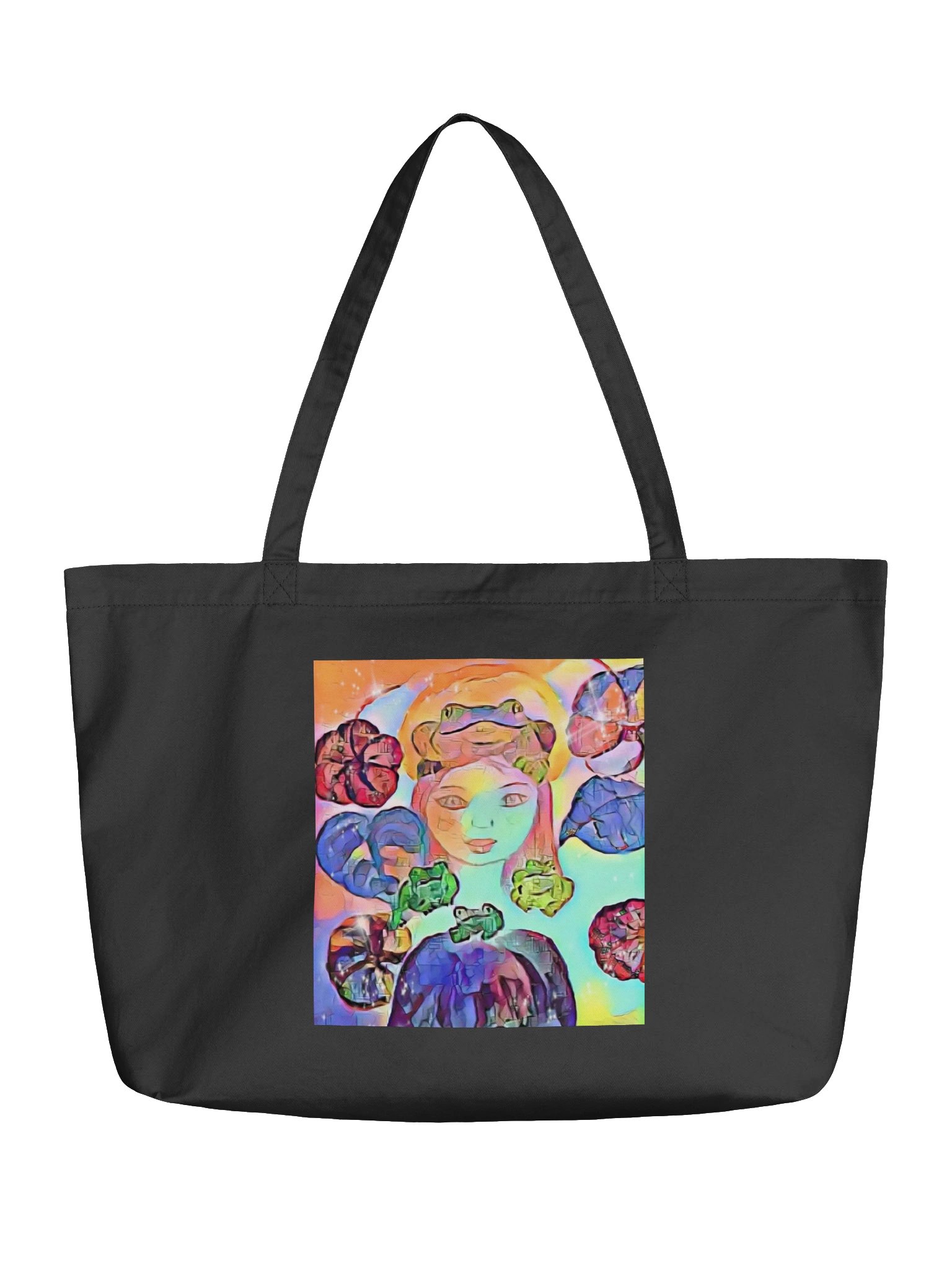 Warts & All Organic Cotton Wide Tote product image (1)