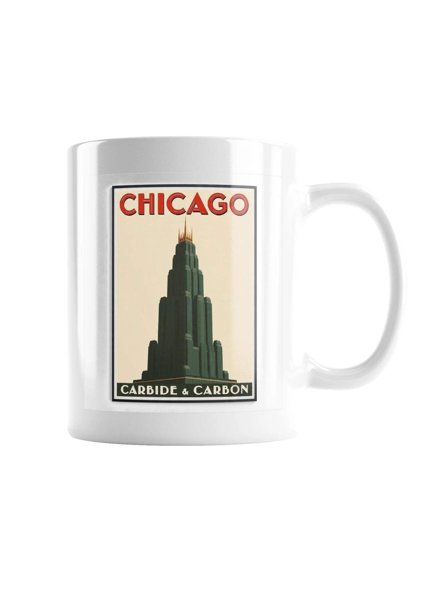Chicago Carbide & Carbon Art Deco Mug product image (7)