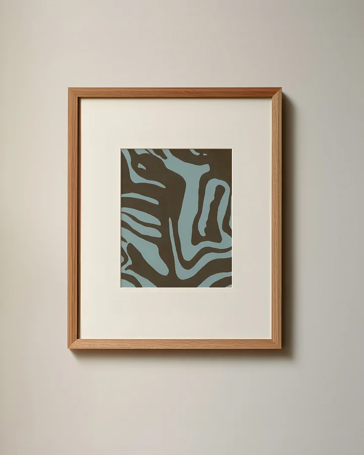 Melted Marble Painting Print product image (1)