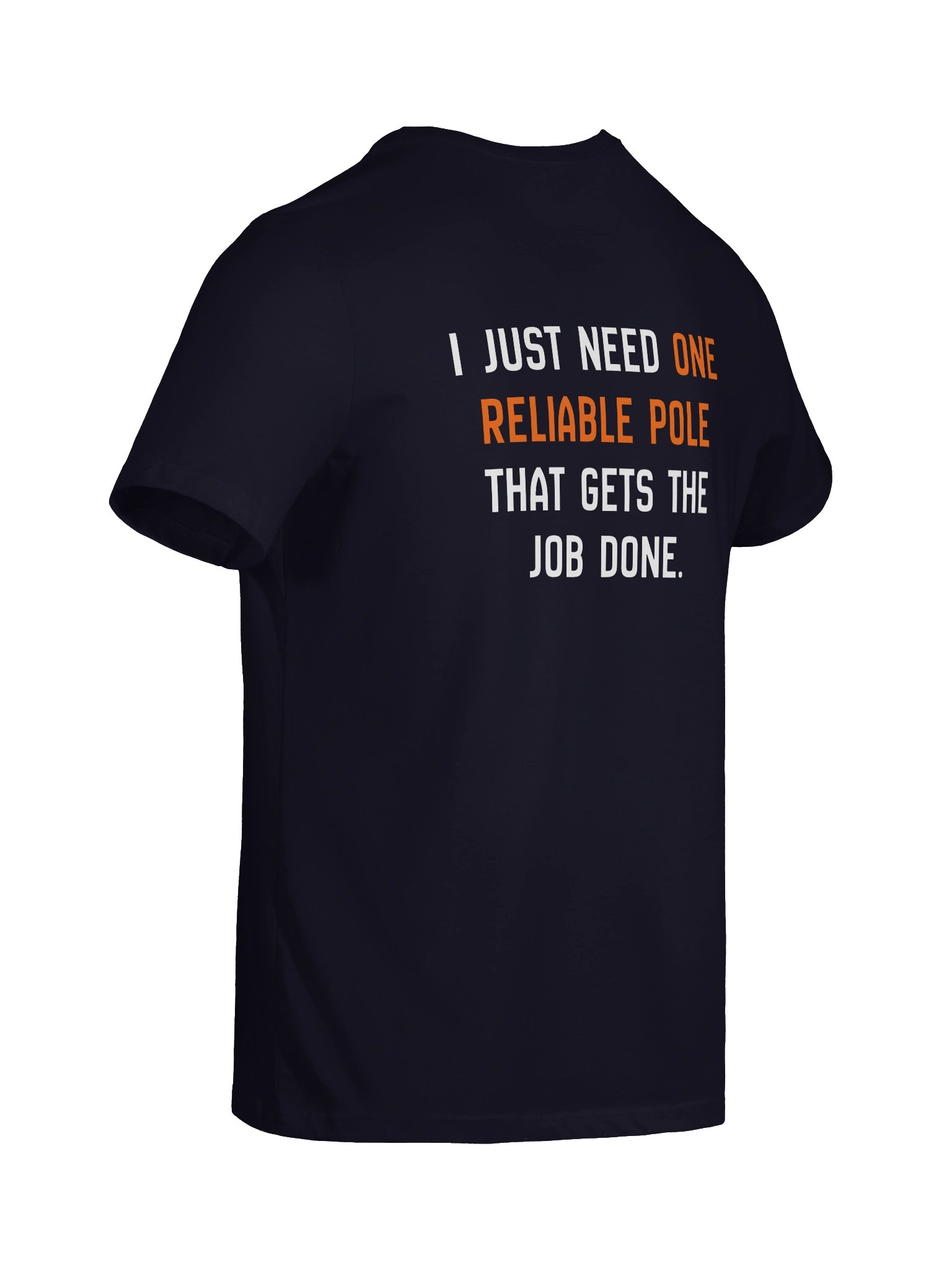One Reliable Pole Women's Relaxed Tee (Navy) product image (10)