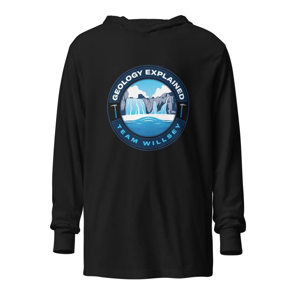 Shaped By Water Hooded Long Sleeve Tee product image (1)