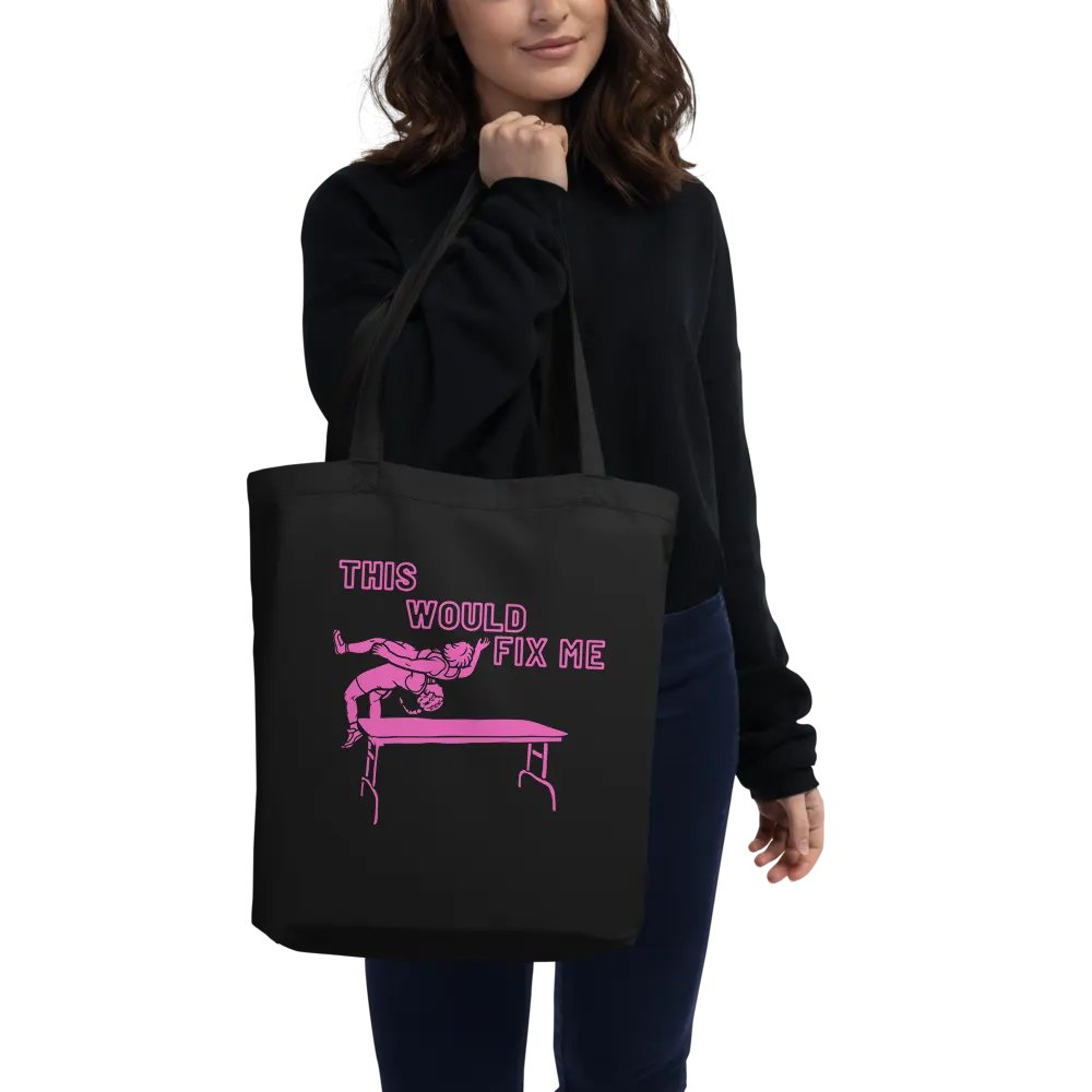 Fix Me Pink Print Tote product image (2)
