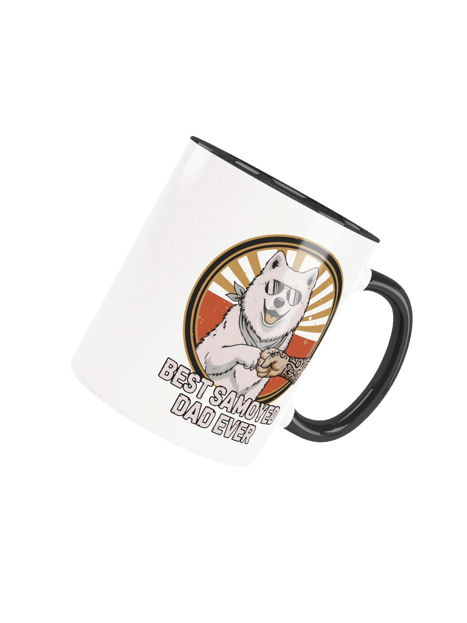 Best Samoyed Dad Ever, Fist Bump Mug product image (7)