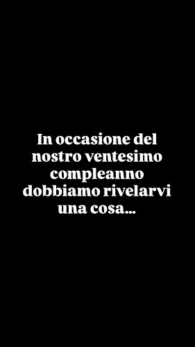 Questa è la verità. Nuda e cruda verità.

🍑