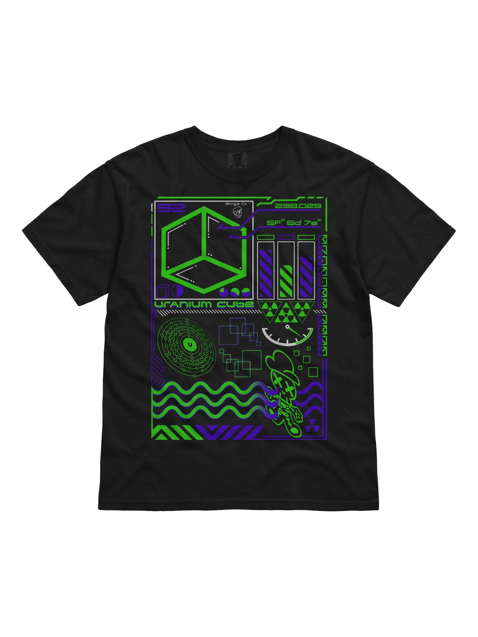 Uranium Cube T-shirt V2 product image (1)