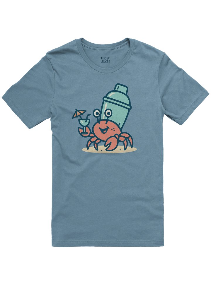 Cheerful Crab Cocktail T-Shirt product image (1)