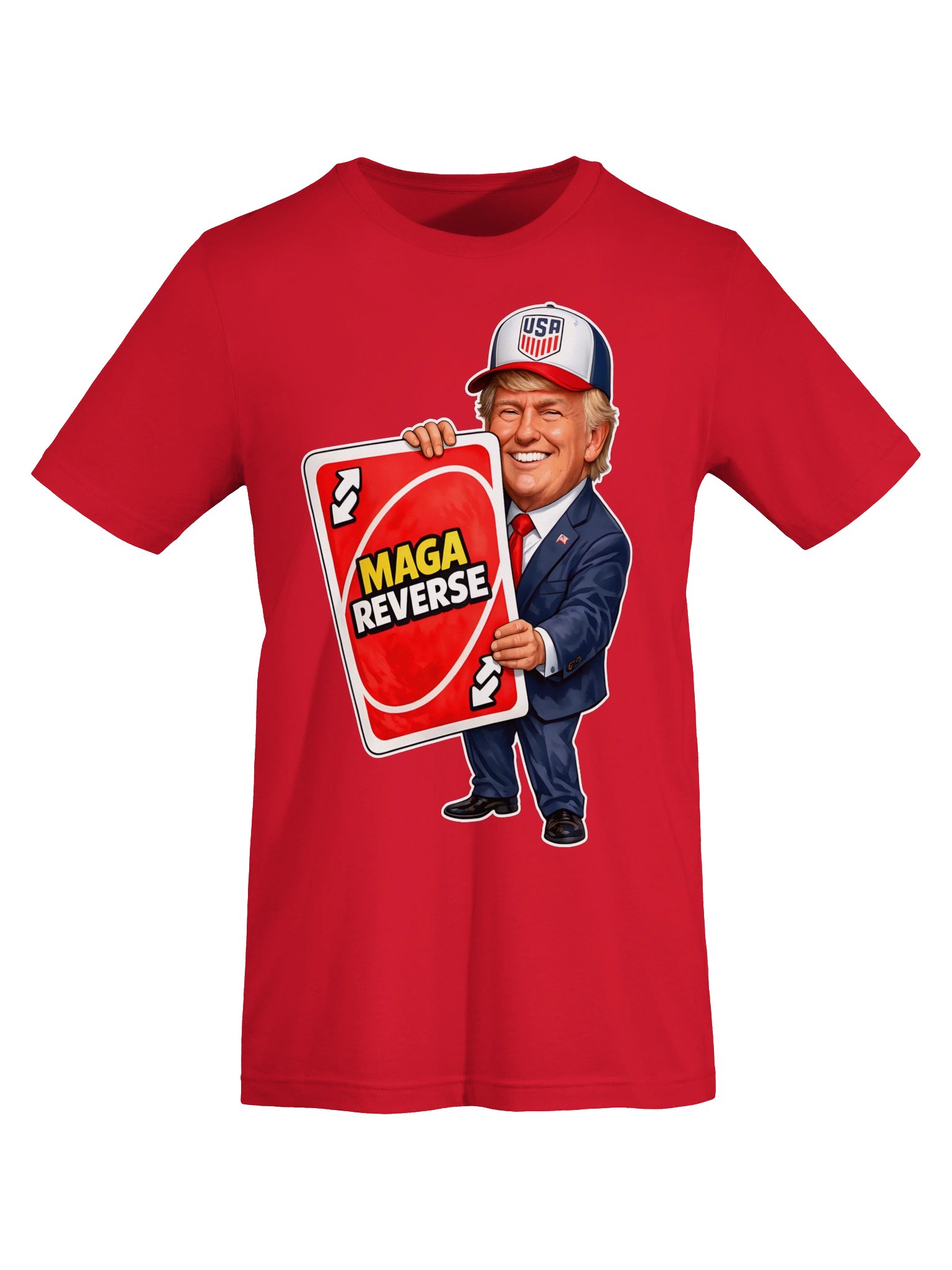 MAGA Reverse USA Cartoon Tee product image (24)