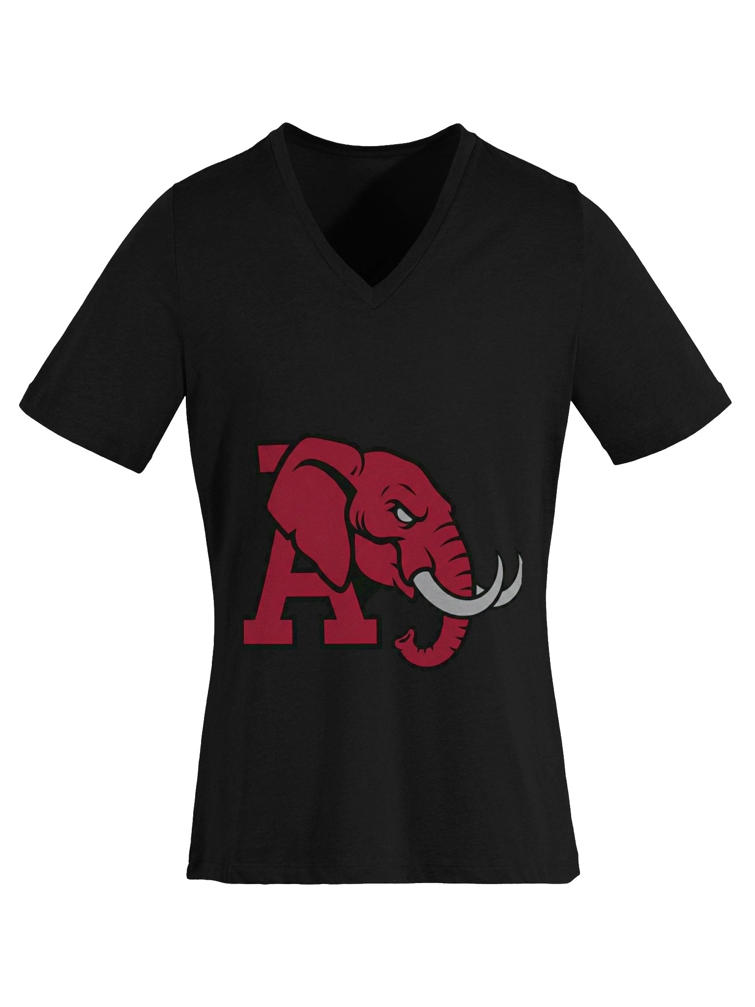 Assertive Elephant Ink V-Neck Tee product image (36)