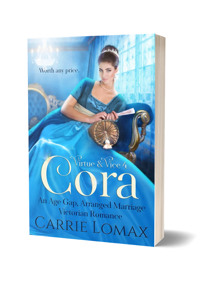 Cora: An Age Gap, Arranged Marriage, Enemies-to-Lovers Victorian Romance (Virtue & Vice 4) Signed Paperback product image (1)