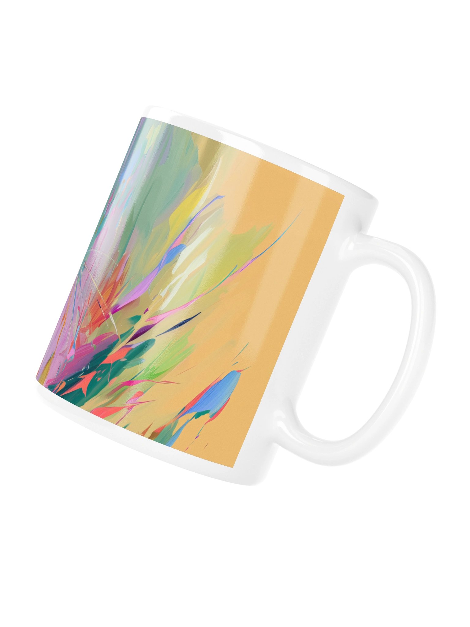 Painterly Siamese Cat Mug product image (5)