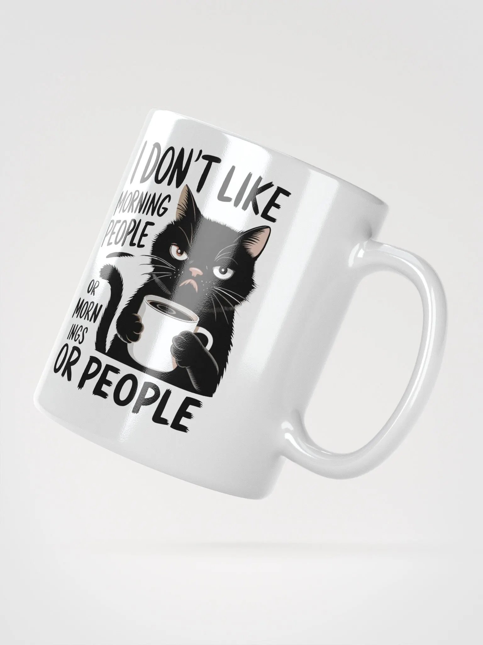 Unimpressed Cat Coffee Mug product image (6)