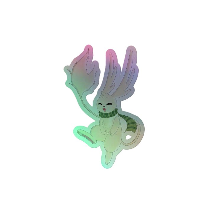 'The Eternal Guardian' Holographic Sticker product image (2)