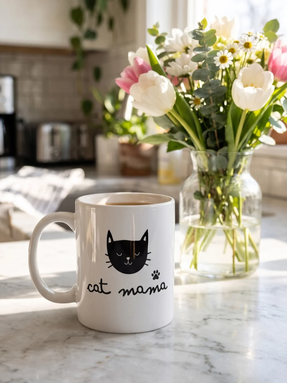 Cat Mama Mug | Gift for Cat Moms product image (2)