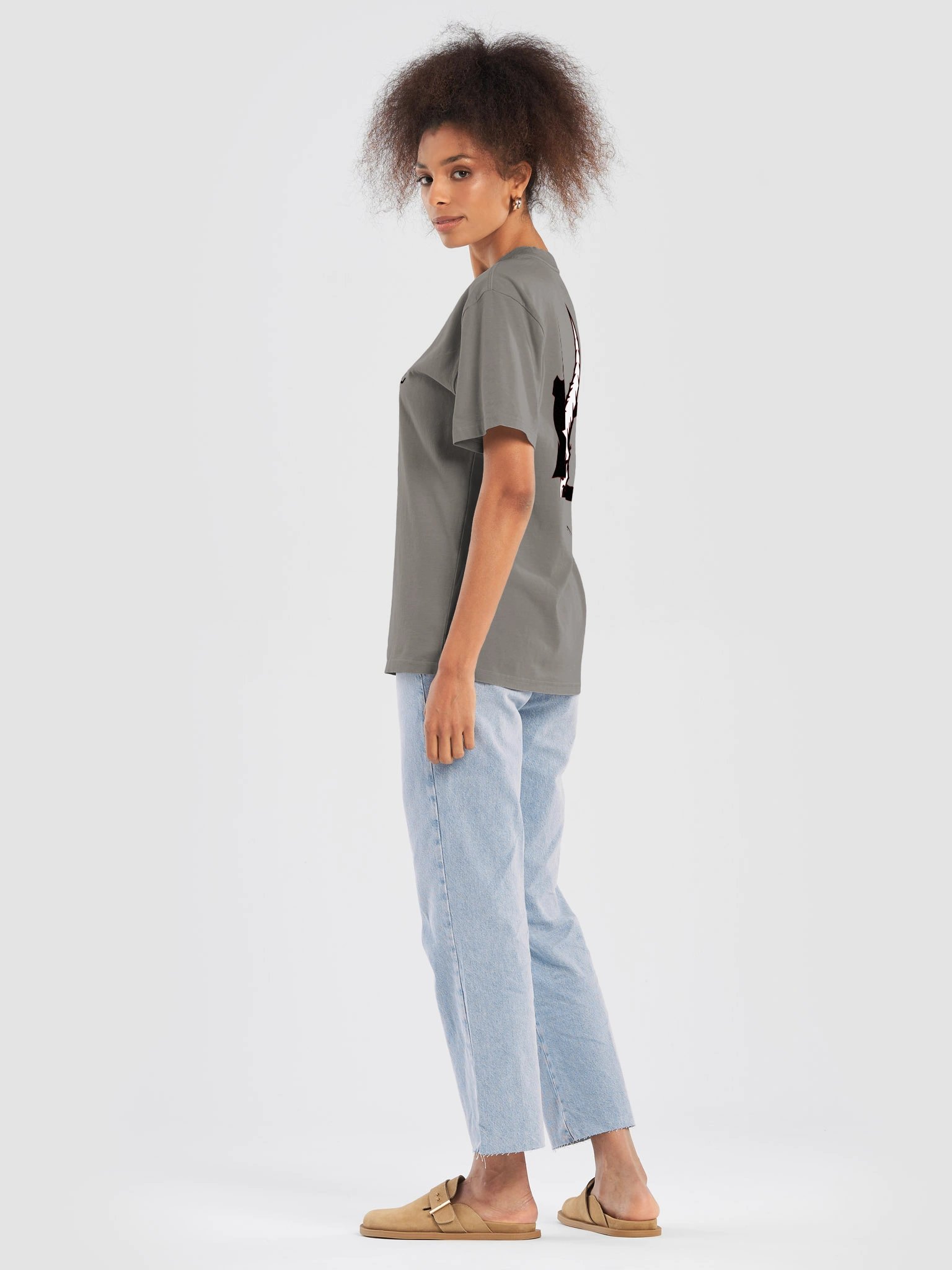 Horned Skull Oversized Fade Tee product image (38)