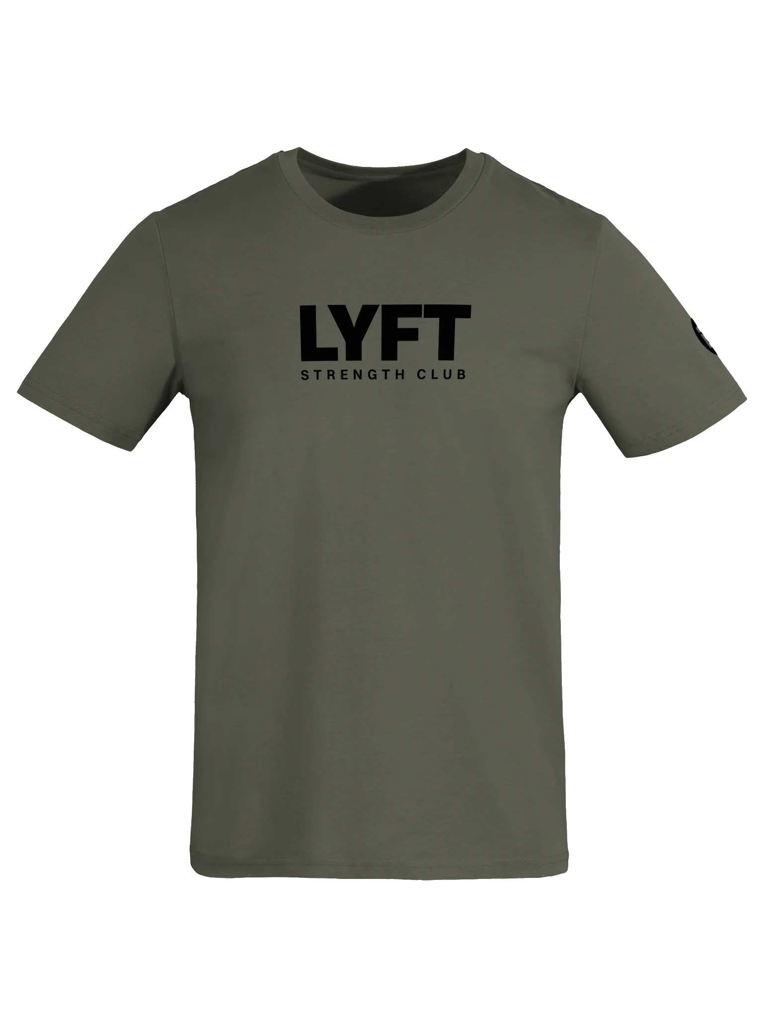LYFT Strength Club - Stanley/Stella Organic Cotton T-Shirt (Green/Black) product image (5)