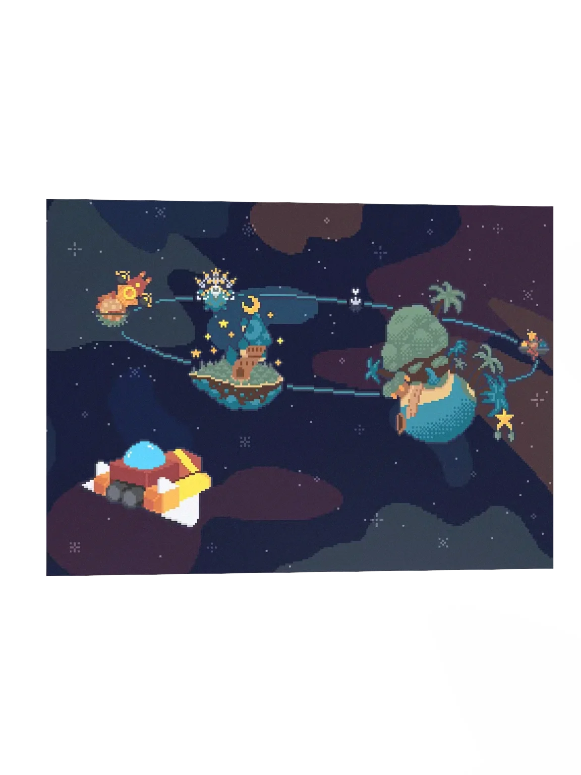 Gummi Ship Print product image (2)