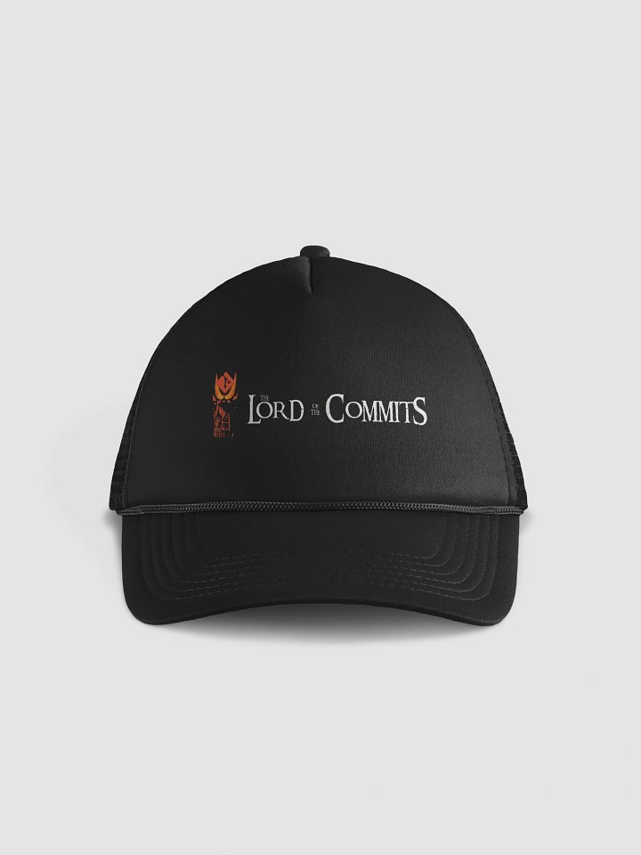 The Lord of the Commits Trucker hat – One Branch to Rule Them All product image (1)