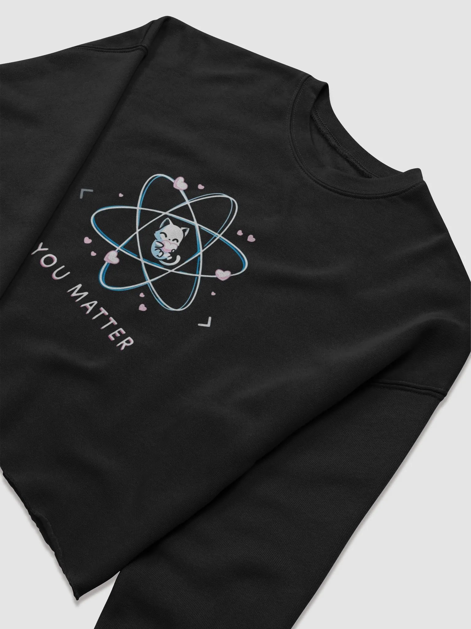 Atomic Cat Women's Crop Sweatshirt product image (22)