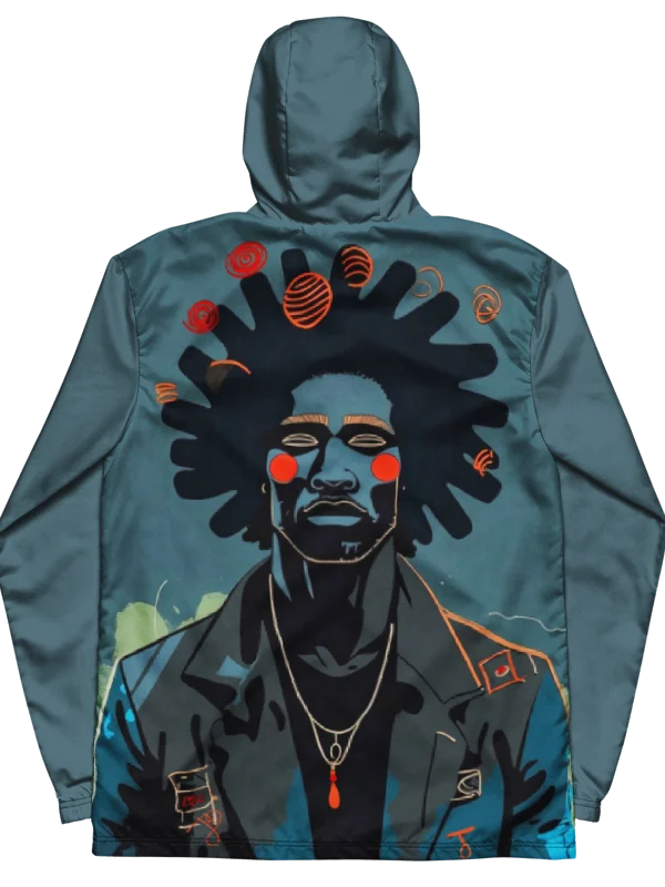 Yarani: My Authentic Self Painted Windbreaker product image (3)