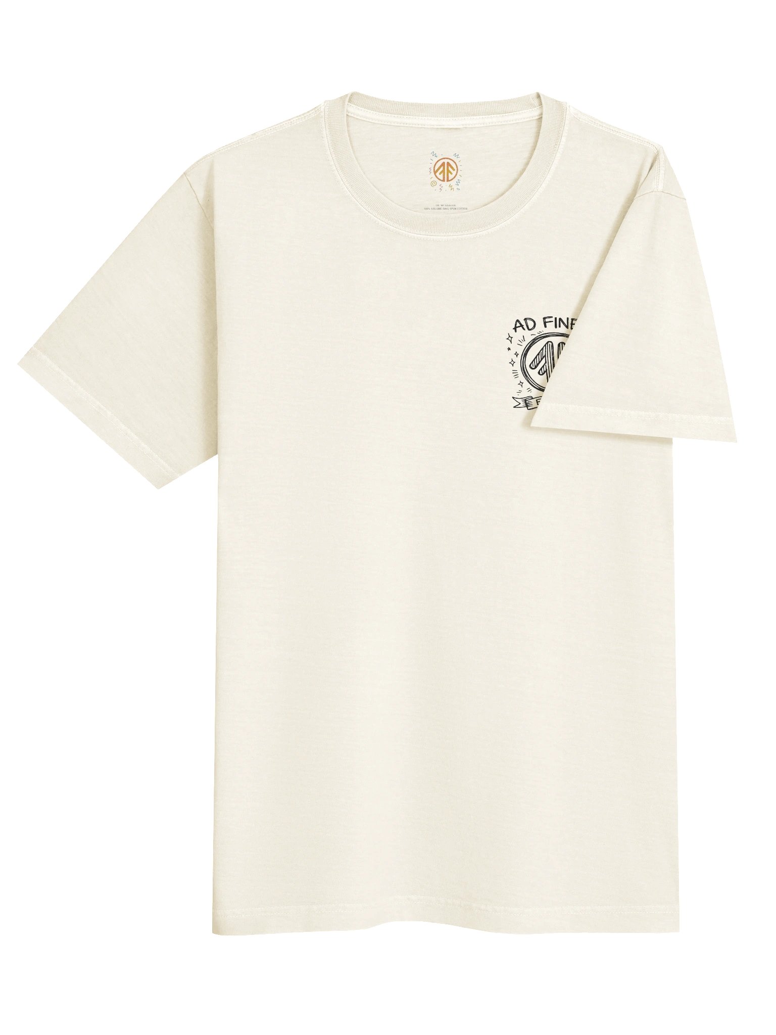 Ad Finem - Doodle Logo White product image (4)