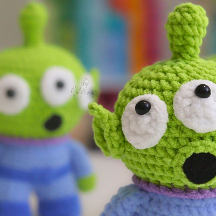Patrón de Crochet Marcianito Amigurumi Inspirado en Toy Story product image (2)