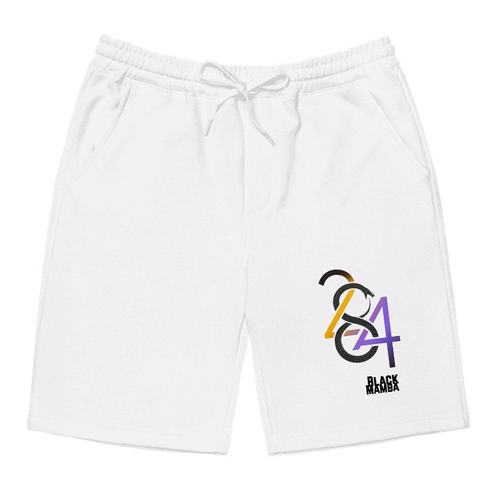 King Kobe | WHITE FLEECE SHORTS product image (1)