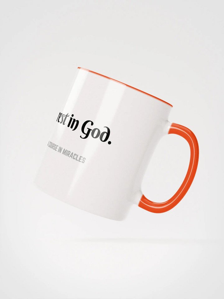 I rest in God - ACIM Inspirational Mug product image (24)