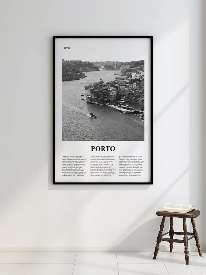 Porto 01 Newspaper Poster | Framed product image (7)
