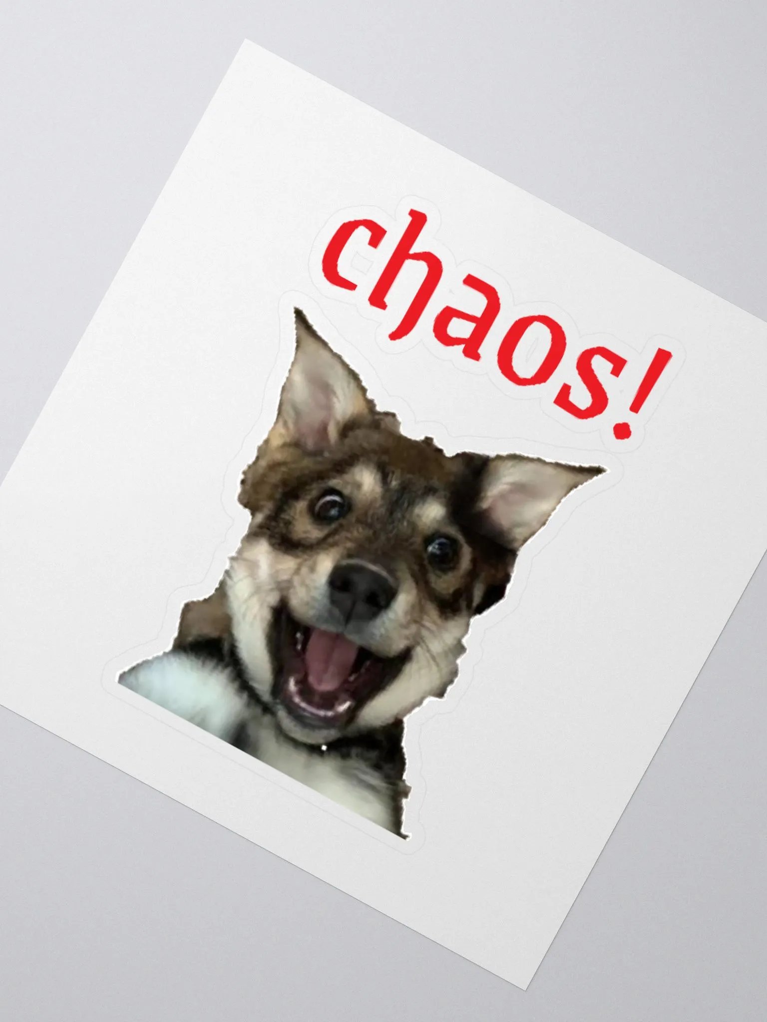 Chaos Coyote Sticker product image (2)