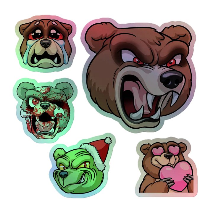 Emote Stickers product image (1)